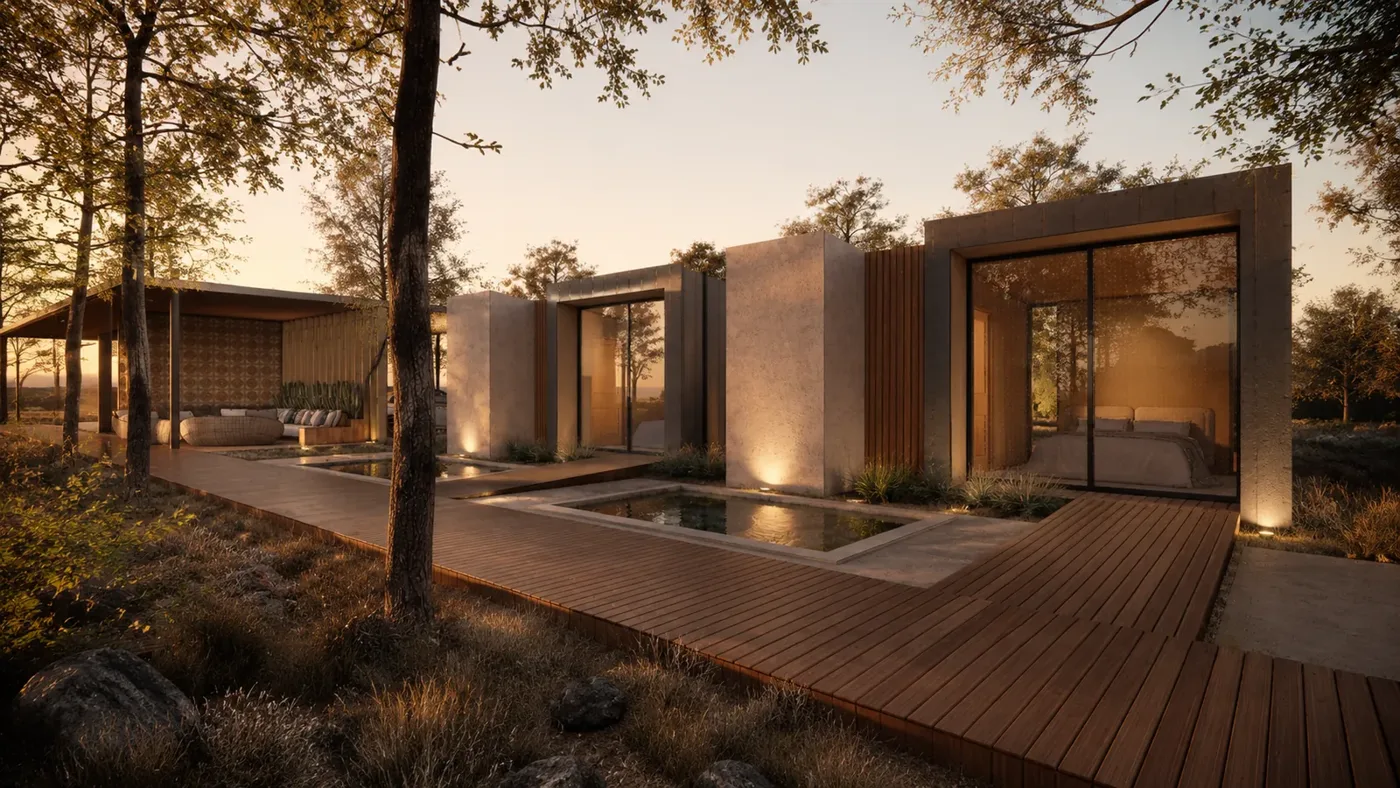 Tragaluz Retreat, proyecto de Studio CAVA